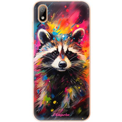 iSaprio - Abstract Racoon - Huawei Y5 2019 – Zbozi.Blesk.cz