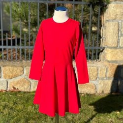 ObleCzech šaty Lili kolová sukně červená