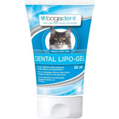 Zubní gel Bogadent Dental Lipo Gel pro kočky 50 ml – Zboží Dáma