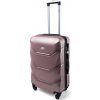 Cestovní kufr Rogal Luxury růžová 35l, 65l, 100l