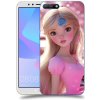 Pouzdro a kryt na mobilní telefon Huawei Acover Kryt na mobil Huawei Y6 Prime 2018 - Barbie