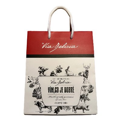 Dárková taška malá | Via Delicia – Zboží Mobilmania