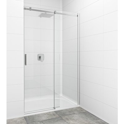 SAT Sprchové dveře 120x200 cm pravá T-Linea chrom lesklý SIKOTLDNEW120P – Zboží Mobilmania