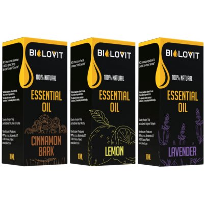 Bilovit Sada esenciálních olejů Na hmyz 3 x 10 ml – Hledejceny.cz