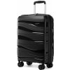 Cestovní kufr Kono Classic 4 spinner černá 66 l