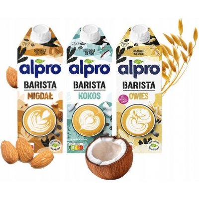 Alpro Barista Ovesný nápoj bez lepku 750 ml – Zboží Dáma