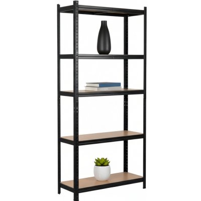 Mamutex Standard Regál 2000 x 900 x 500 mm 5 polic černý – Sleviste.cz