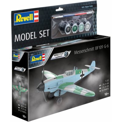 Revell Plastic ModelKit letadlo 04665 Messerschmitt Bf109 G-6 1:32 – Zboží Mobilmania