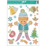 Fólie okenní veselé obrázky z linek 42x30cm set – Hledejceny.cz