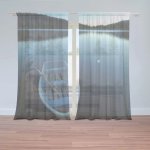 Záclony Loďka na jezeře: 2 ks - 150x250 cm - Sablio – Hledejceny.cz