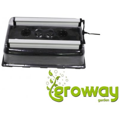 Gent Led Skleník pro 2 x 18W 58x37,5x22cm – Hledejceny.cz