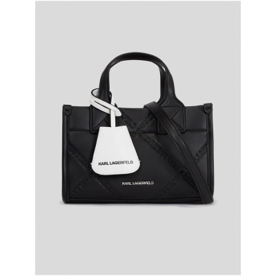 Karl Lagerfeld Černá dámská kabelka Skuare SM Tote Embossed – Zboží Mobilmania