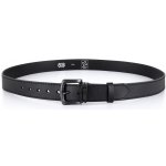 Montérky Bartoš pánské kožené opasky 130 černý – Sleviste.cz