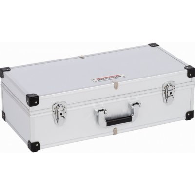 Powerplus KRT640280S Hliníkový kufr stříbrný – Zboží Mobilmania