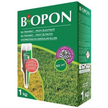 Biopon Trávník proti žloutnutí hnojivo 1 kg