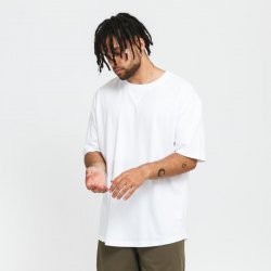 Organic Cotton Curved Oversized Tee 2-Pack white+white