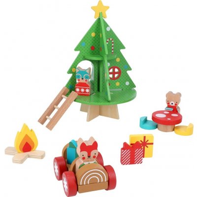 Petit Collage hrací sada vánoční domeček – Zboží Dáma