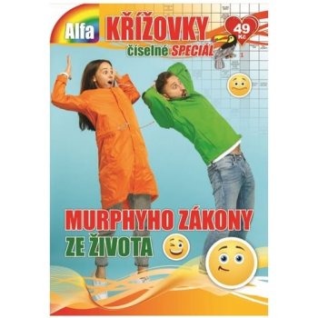 Křížovky čísené speciál 1/2019 - Murphyho zákony ze života - neuveden