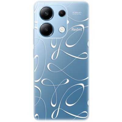 Odolné silikonové pouzdro iSaprio - Fancy - white - Xiaomi Redmi Note 13