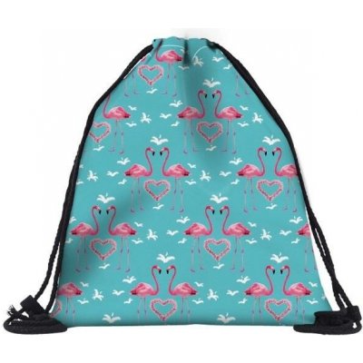 Blingstar Vak na záda Plameňák Flamingo ocean bluegreen 1643 – Hledejceny.cz