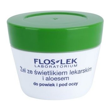 FlosLek Laboratorium Eye Care gel na oční okolí se světlíkem a aloe vera 10 g