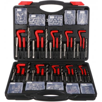Sada na opravu závitů MECHANIC THREAD SET 261, M5 - M12, 1/4UNC-1/2UNC, 261ks SIXTOL – Hledejceny.cz