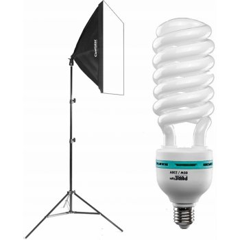 CineGEN Studiová lampa softboxem Single-44681 40x40 cm 65 W