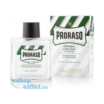 Proraso Green osvěžující balzám po holení (Eucalyptus Oil and Menthol) 100 ml