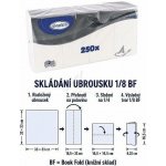 Wimex ubrousky 2V bílé 1/8 skládání 250ks 33x33cm – Sleviste.cz