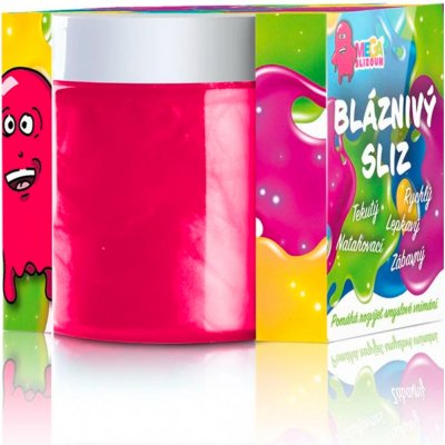 Megaslizoun bláznivý sliz růžový s perletí 125 ml – Hledejceny.cz
