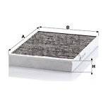 MANN-FILTER Filtr, vzduch v interiéru CUK2722-2 – Hledejceny.cz