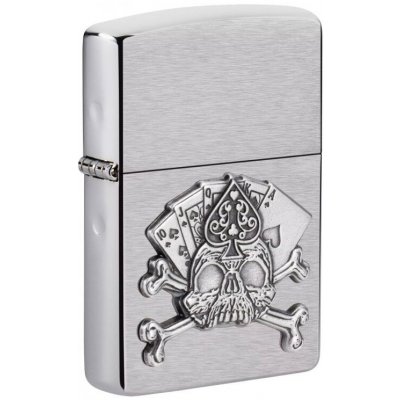 Zippo Card Skull Emblem – Hledejceny.cz