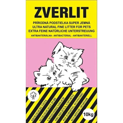 Zverlit růžová super jemná podestýlka 10 kg – Hledejceny.cz