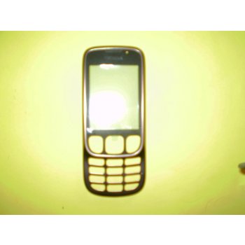 Kryt Nokia 6303 Classic přední stříbrný