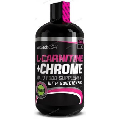 BioTech USA L-Carnitine 35.000 + Chrome 500 ml – Zbozi.Blesk.cz