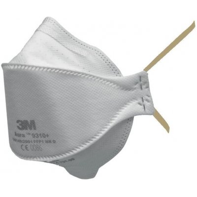 Ardon 3M Aura Filtrační polomaska, FFP1, bez ventilku, 9310+ bíložlutá 1 ks – Zboží Dáma