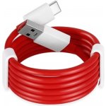 OnePlus D401 Warp Charge USB-C, 1,5m, červený – Zbozi.Blesk.cz