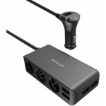 Sencor SCH 450 USB / 12 V / 24 V zásuvka do auta Autoadaptér – Hledejceny.cz