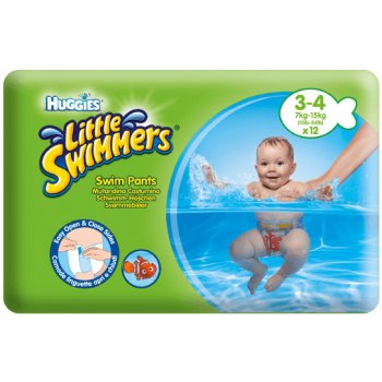 Huggies Little Swimmers 3-4/7-15 kg 12 ks