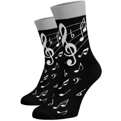 Veselé ponožky Hudba – Zboží Dáma