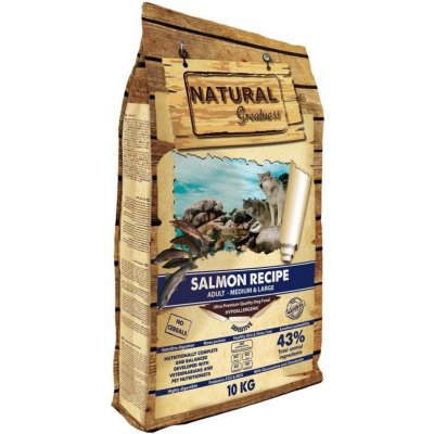 Natural Greatness Salmon Recipe Medium Large 10 kg – Zboží Mobilmania