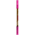 NYX Professional Makeup Powder Louder Brow Pencil dlouhotrvající pudrová tužka na obočí 08 Deep Brown 1,15 g – Hledejceny.cz