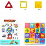 Alltoys Magnetická stavebnice 30 ks – Zboží Dáma