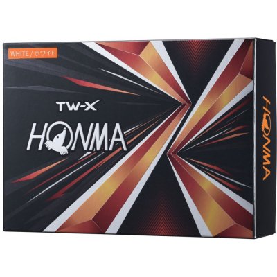 HONMA ball TW-X 3-plášťové White 3ks (sleeve)