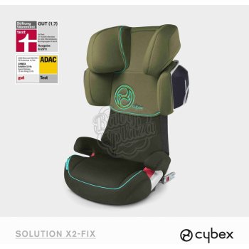 Cybex Solution X2-Fix 2013 grafitti green