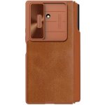 Nillkin Qin Book Pro Pen Slot Samsung Galaxy Z Fold 7 Brown 141340 – Zboží Živě