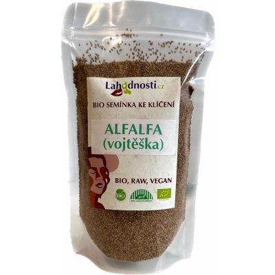 Lahodnosti Alfalfa BIO vojtěška 400 g – Zboží Mobilmania