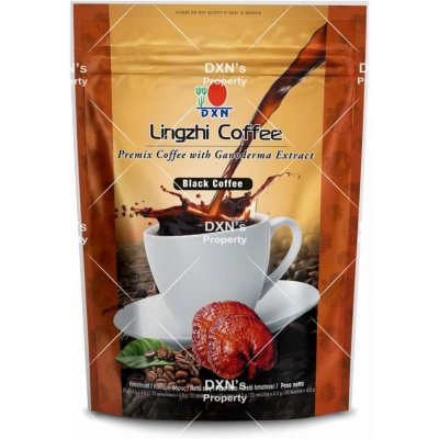 DXN Lingzhi Black Coffee 20 x 4,5 g – Zboží Dáma
