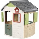 Smoby Domček ekologický Neo Jura Lodge Playhouse Green rozšíriteľný 2 dvere 2 okná s okenicami z recyklovaného materiálu s UV filtrom od 24 mes SM810503 – Zboží Dáma