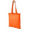 Nákupní taška a košík Bavlněná nákupní taška oranžová